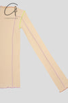BASERANGE Long Sleeve T-Shirt TTML Collection Ribbed Cotton Portugal BAS-KMAL-BM-WI22-UNDYED TTML